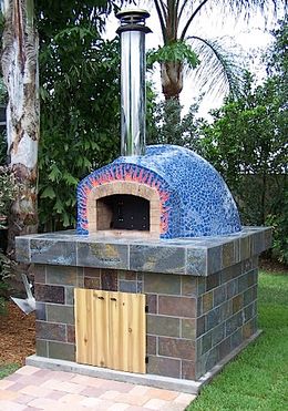 Wood-Fired Pizza Oven